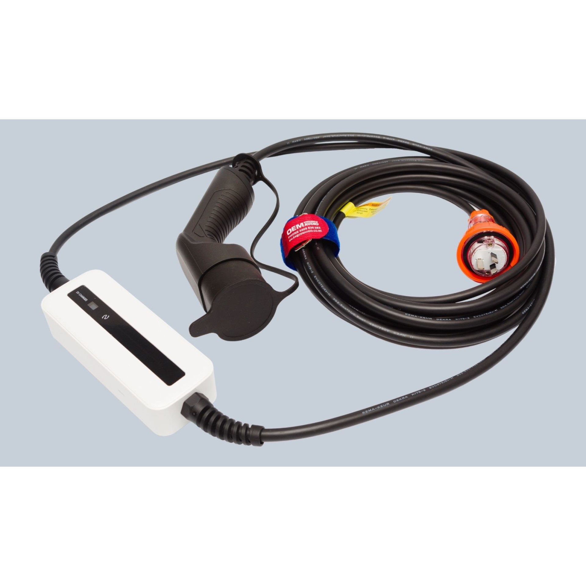 Type 2 to Type 2 EV charge cable - Smart EV Chargers NZ