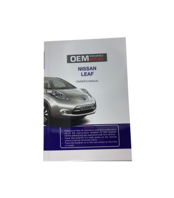 Nissan Leaf (Dec 2015 to Nov 17) Owners manual. English