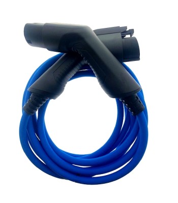 EV Power Type 2 to Type 1 Lead, Single Phase, 5m (Blue cable)