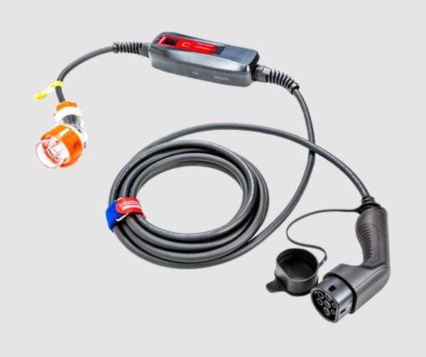 Classic Industrial Type 2 Single Phase Charging Cable, 32 Amp (7m)