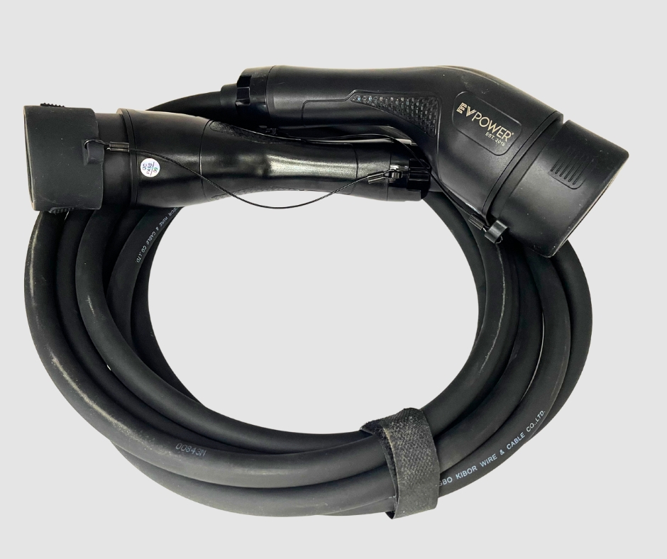 CSMT2T232B1P5M Type 2 to Type 2 Lead, 1P (black_black handle) 5m