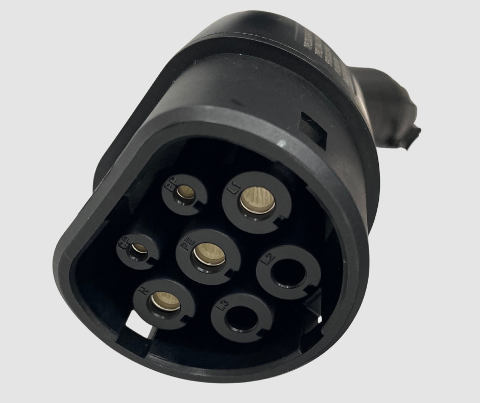 CSMT2T232B1P5M Type 2 to Type 2 Lead, 1P (black_black handle) 5m (5)