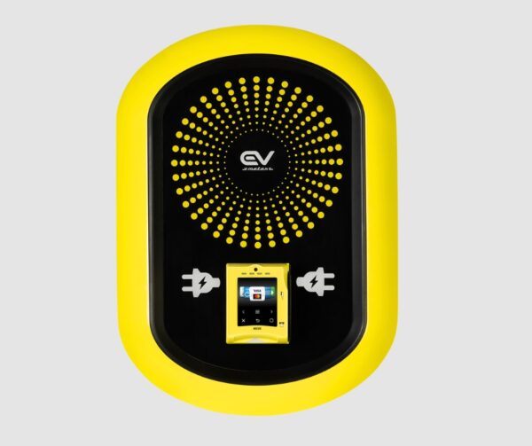 EV Meter Pay2 Dual Socket, Type 2, 22 kW Tap and Go EV Wall Charger