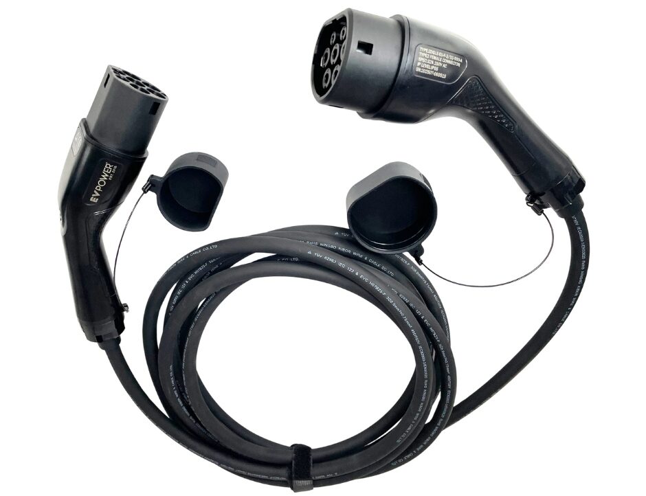CSMT2T232B1P5M Type 2 to Type 2 Lead, 1P (black_black handle) 5m (4)