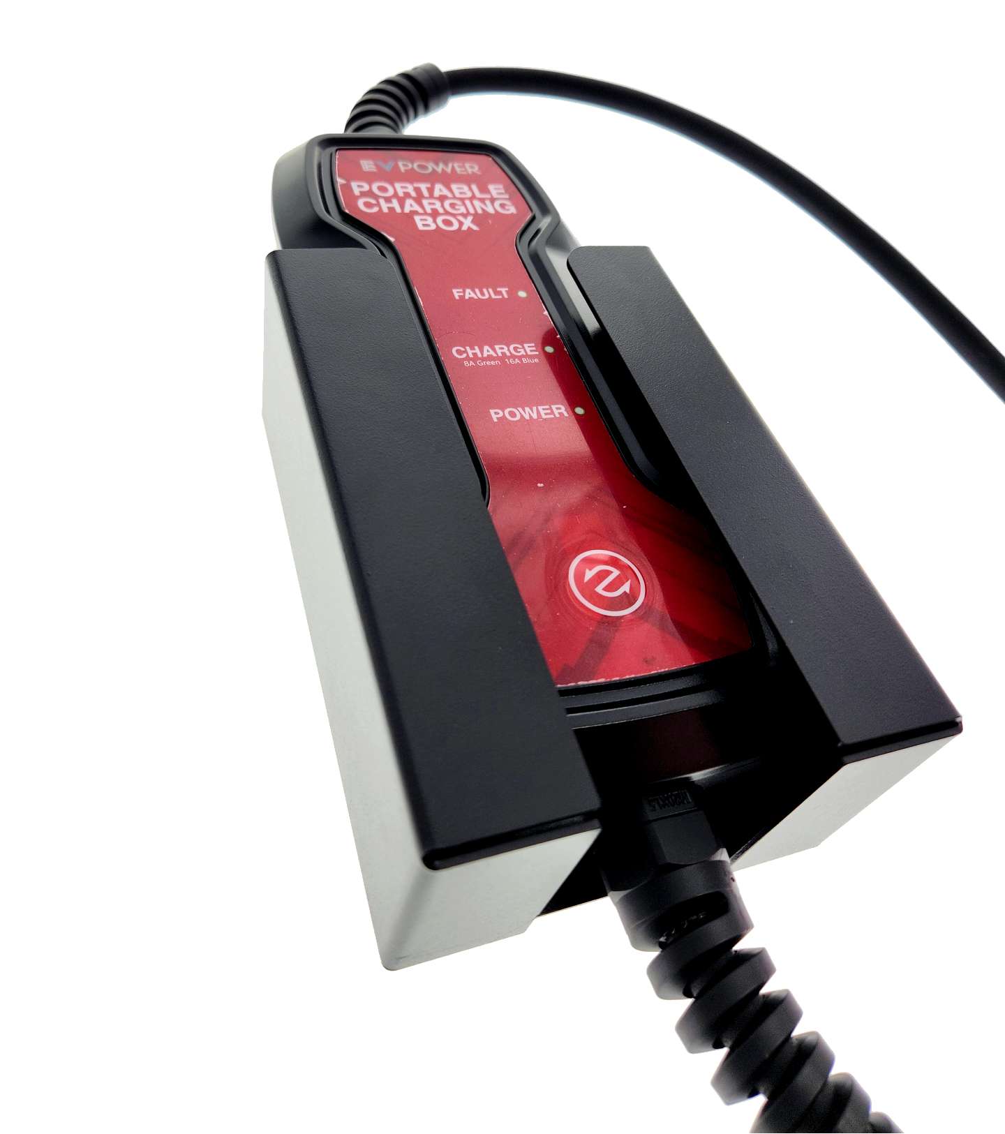ev charger cable holder steel medium premium front web