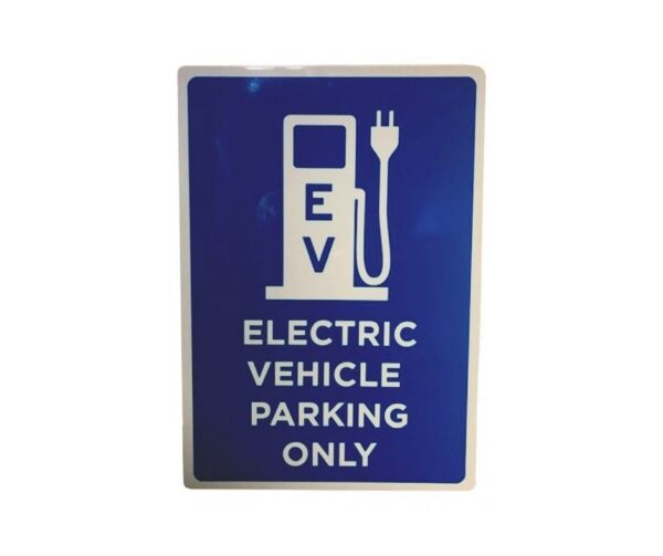 EV Parking only sign