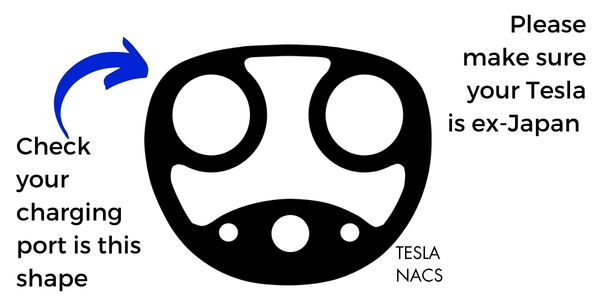 tesla nacs charging port