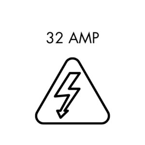 Uses 32 Amps
