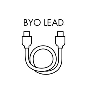 A charging lead is not included and must be supplied