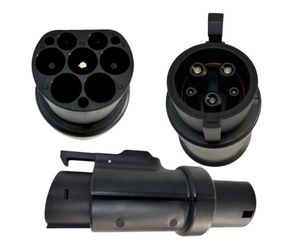 Type 2 Lead to Type 1 Car Adapter
