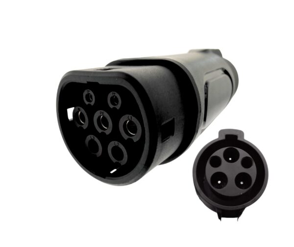 do not use Type 1 Lead to Type 2 Car Adapter